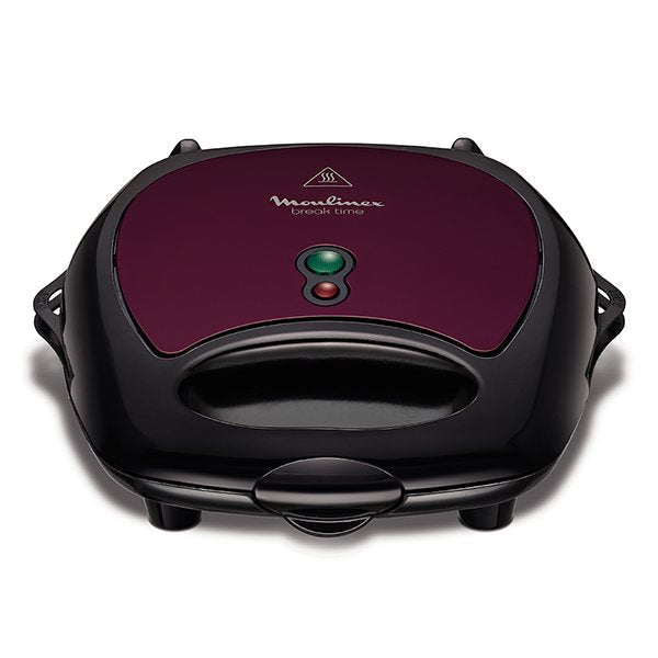 Appareil à croque-monsieur et gaufres Break Time 700 W SJ615612 Moulinex