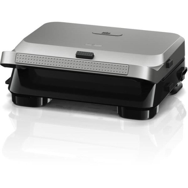 Grill - Braun - Sandwich Maker 5 Sm5006 - 800 W - Inox / Noir Braun