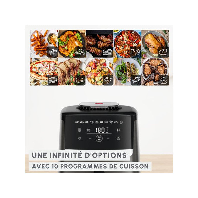 Friteuse Easy Fry 5l Silencieux Digital 40 A 220c° 10prog   - Ez551hf0 Moulinex