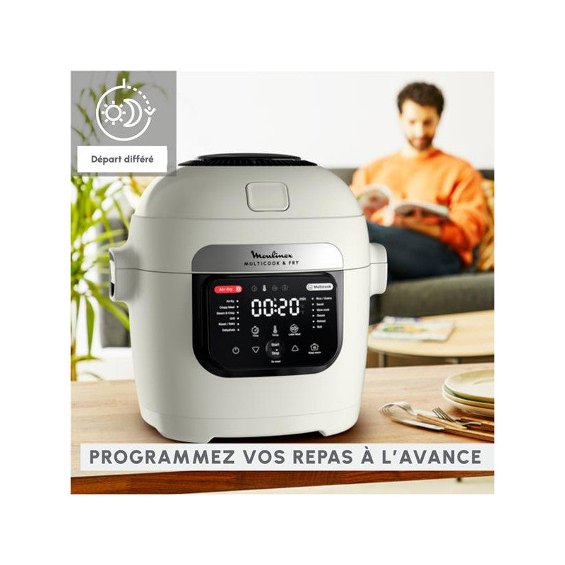 Multicuiseur Pression Et Cuisson   - Mz7301f0 Moulinex
