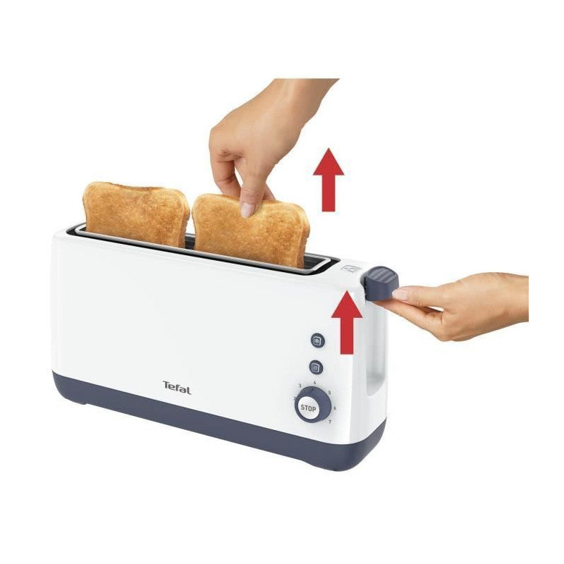 Tefal Tl302110 Grill Pain Toaster Minim - Blanc Seb