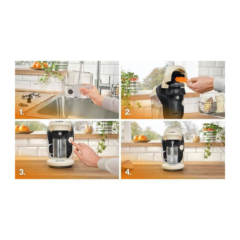 Machine A Café Multi-boissons -   - Tassimo - T11 Style Vanille - 1400 W Bosch