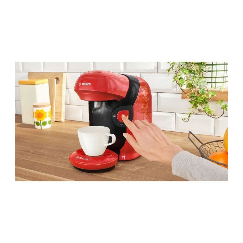 Machine A Café Multi-boissons -   - Tassimo - T11 Style Rouge - 1400 W Bosch