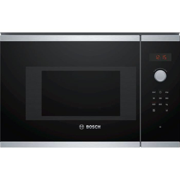 Micro-ondes Simple Encastrable - Bosch Ser4 - Bfl523ms1f - Inox - 20 L Bosch