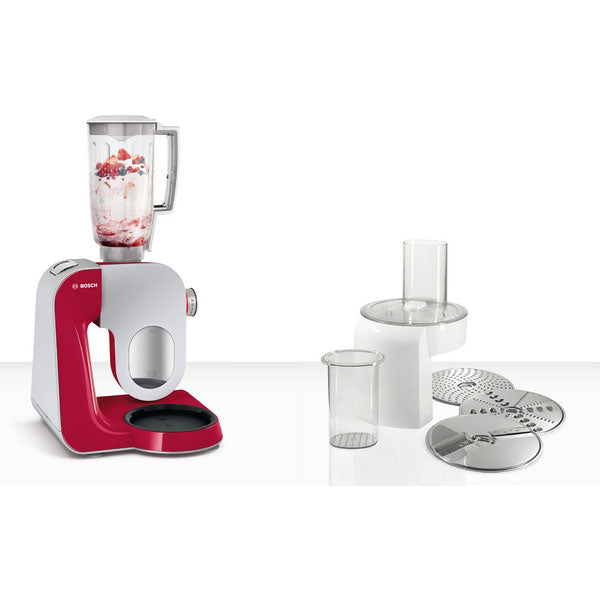 Robot pâtissier MUM Serie 4 1000 W rouge MUM58720 Bosch