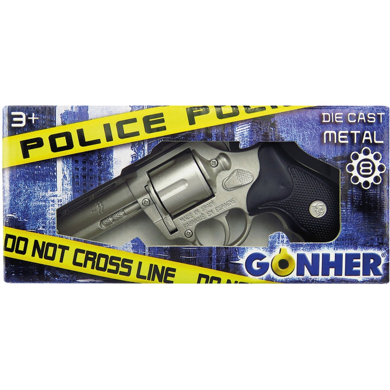 REVOLVER 8 COUPS POLICE METAL