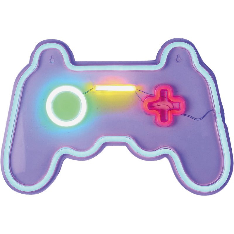 LAMPE TUBE LED MULTICOLORE MANETTE