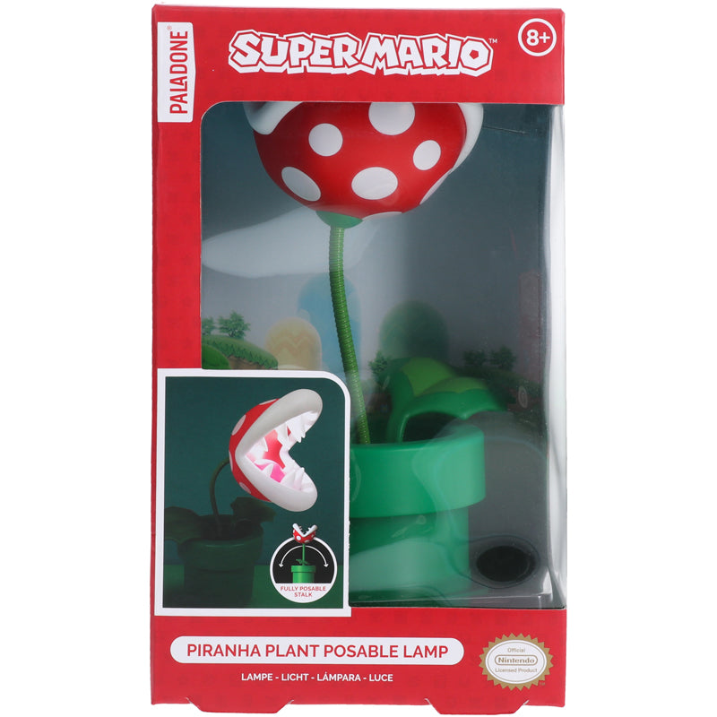 LAMPE VEILLEUSE SUPER MARIO PIRHANA