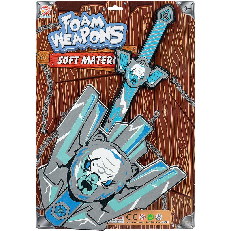 EPEE + BOUCLIER MOUSSE