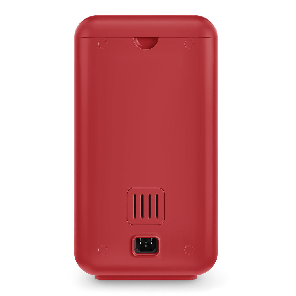 Espresso coffee machine Retro-style Red Matte