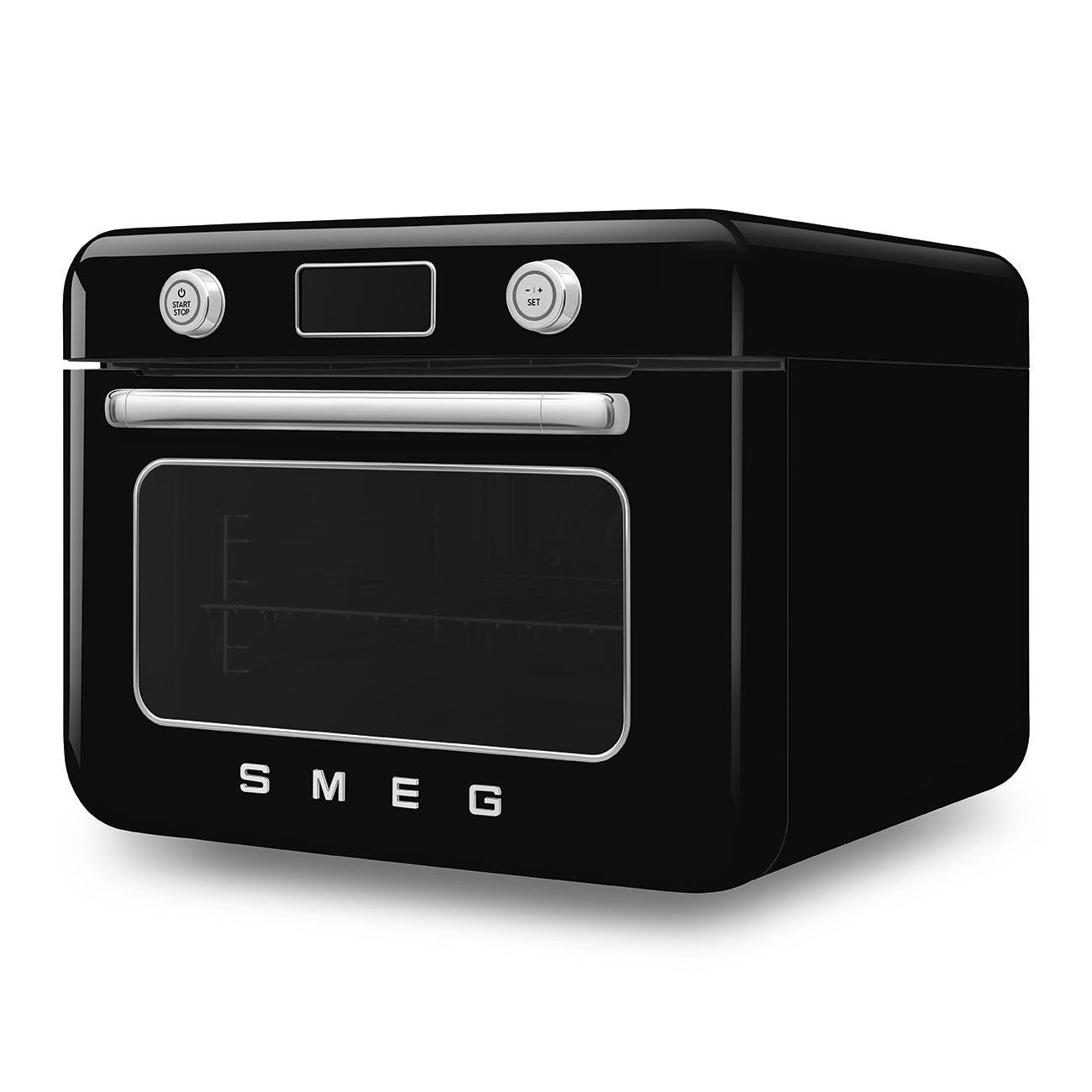 Countertop Combi Oven Retro-style Black Glossy