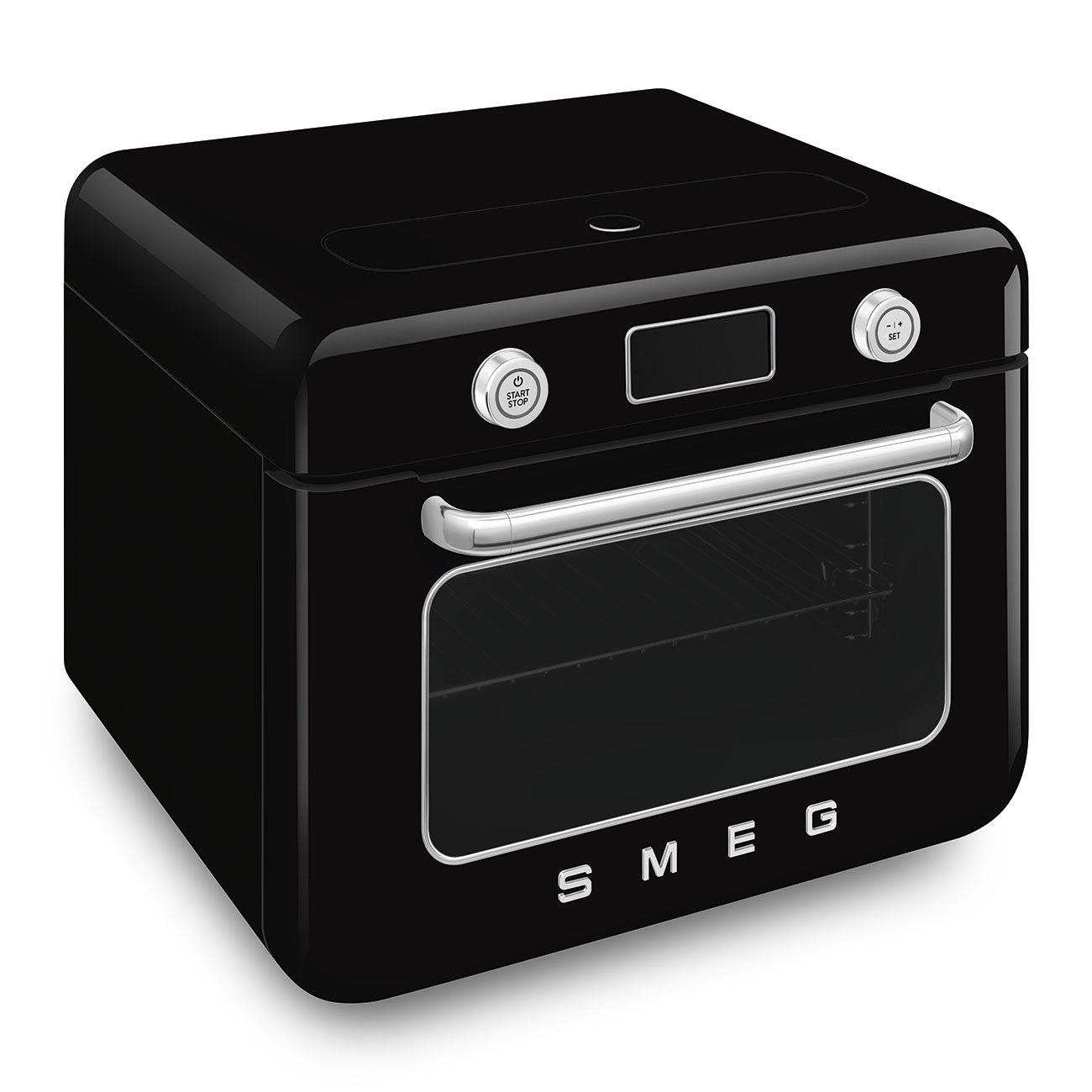 Countertop Combi Oven Retro-style Black Glossy