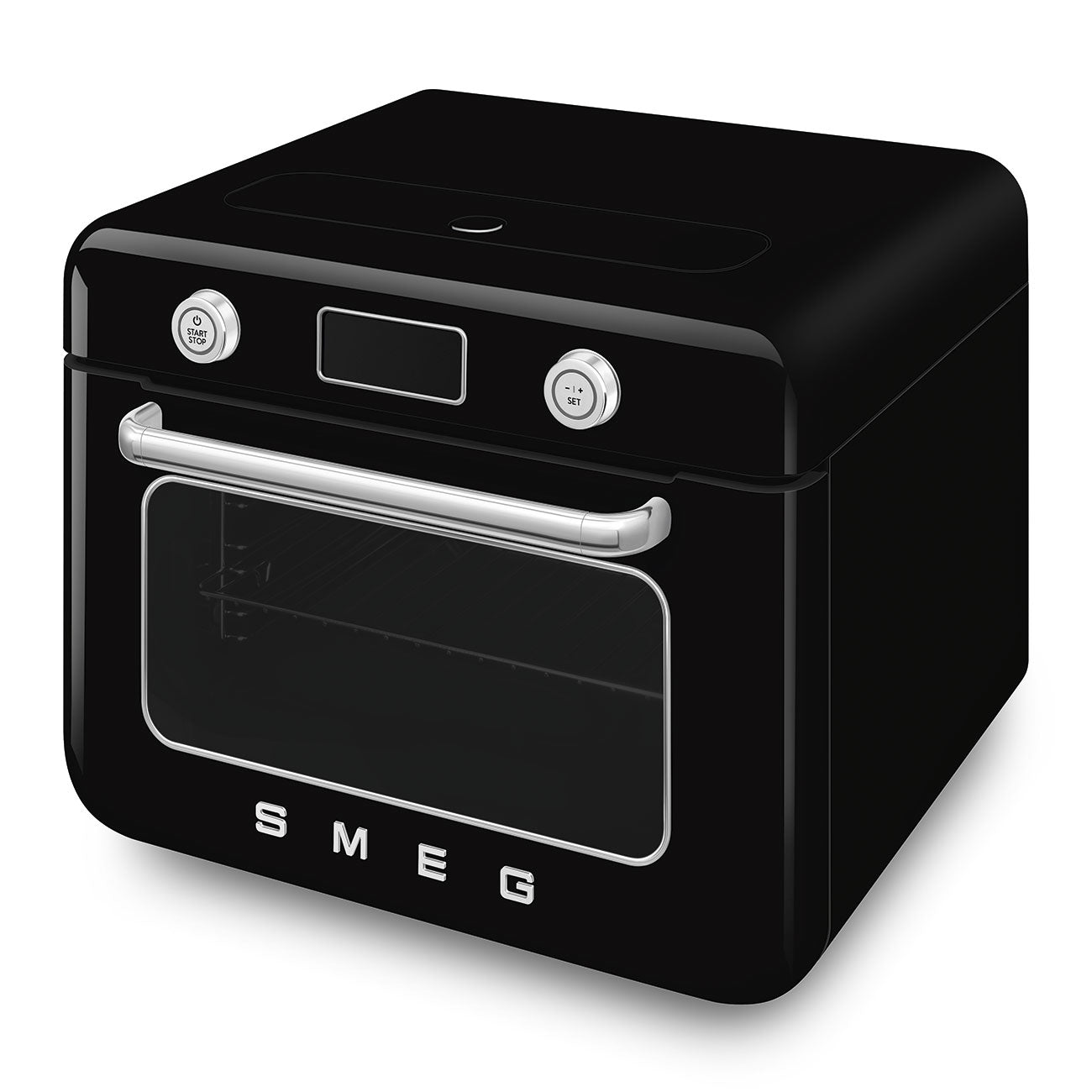 Countertop Combi Oven Retro-style Black Glossy