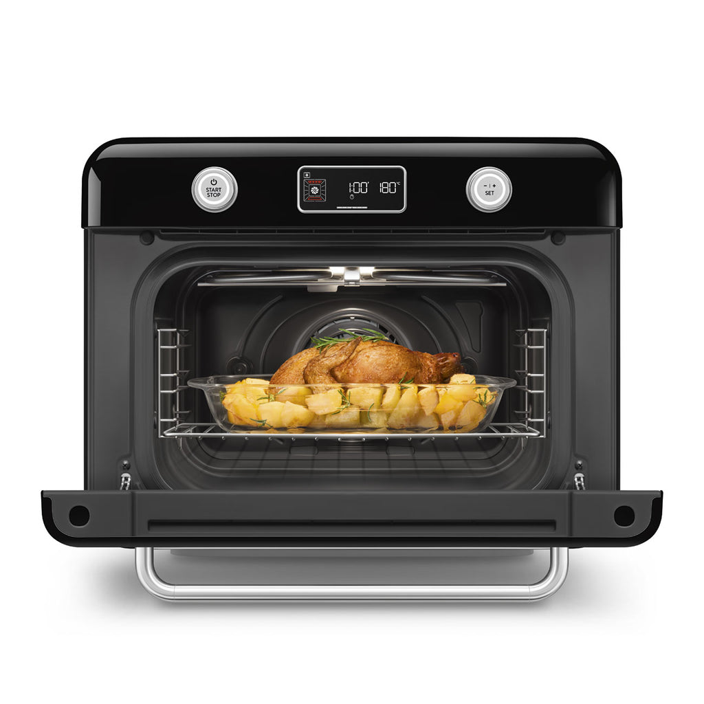 Countertop Combi Oven Retro-style Black Glossy