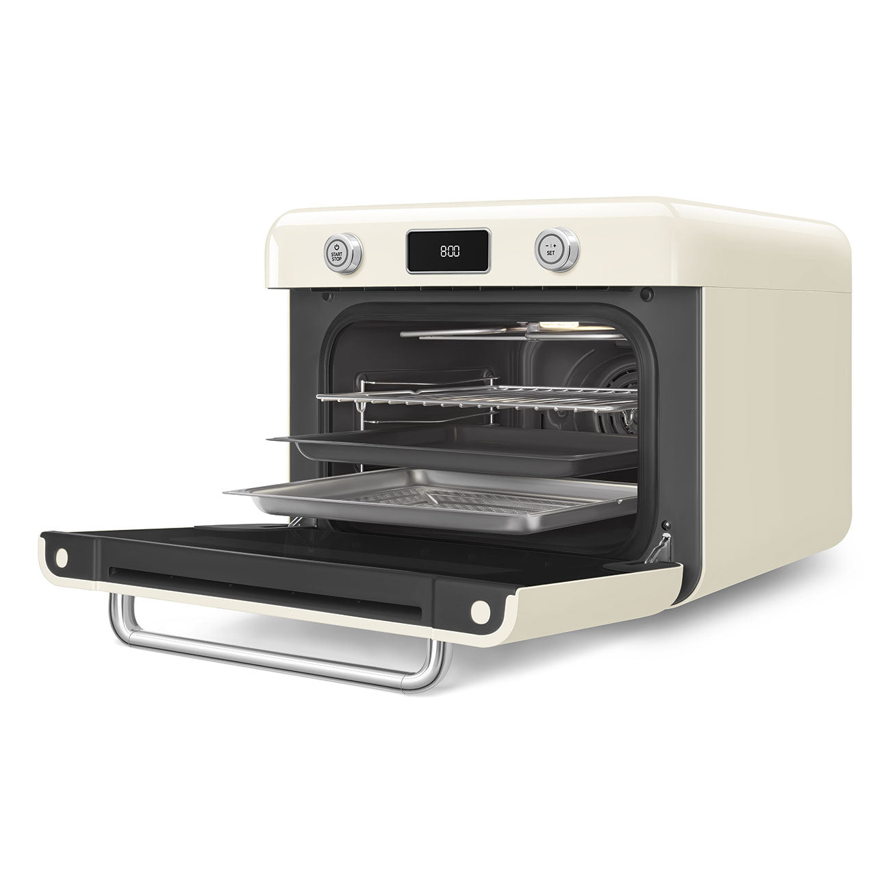 Countertop Combi Oven Retro-style Cream Glossy