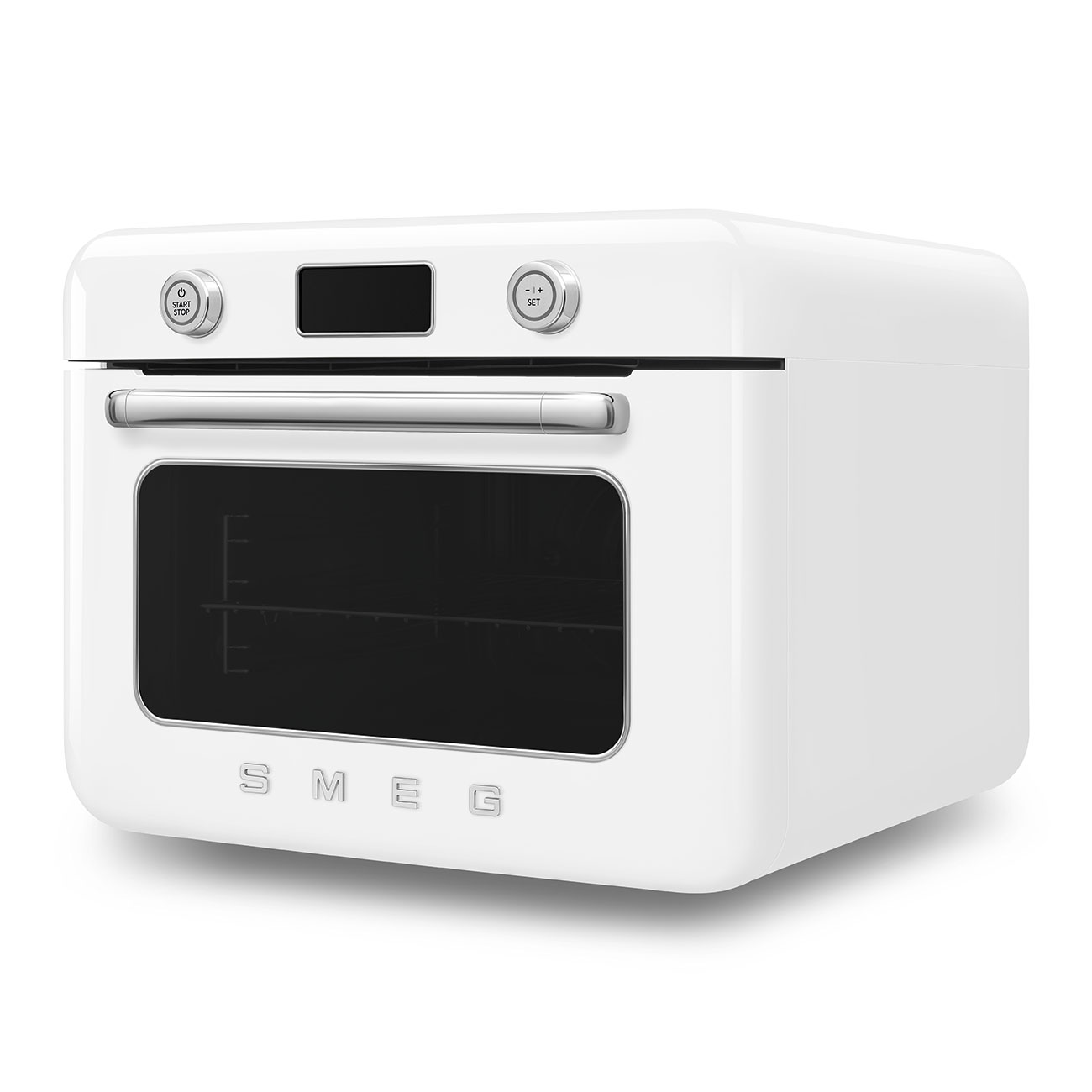 Countertop Combi Oven Retro-style White Glossy