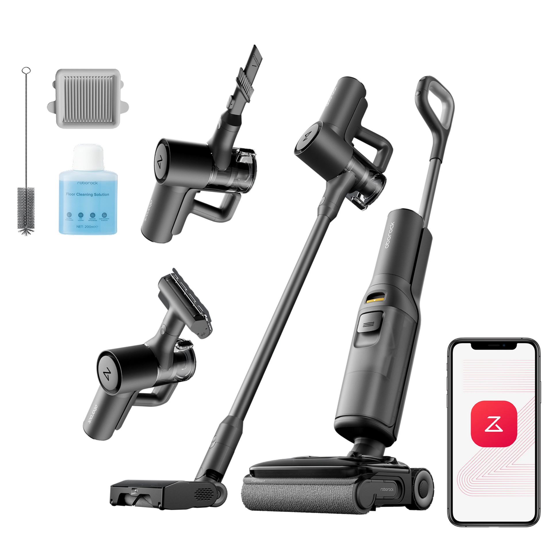 Roborock F25 Combo & F25 ACE Combo 5-en-1 aspirateur laveur sans fil sec et humide