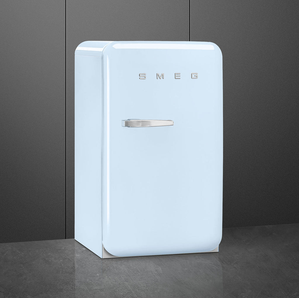 Refrigerator Retro-style Pastel blue Glossy