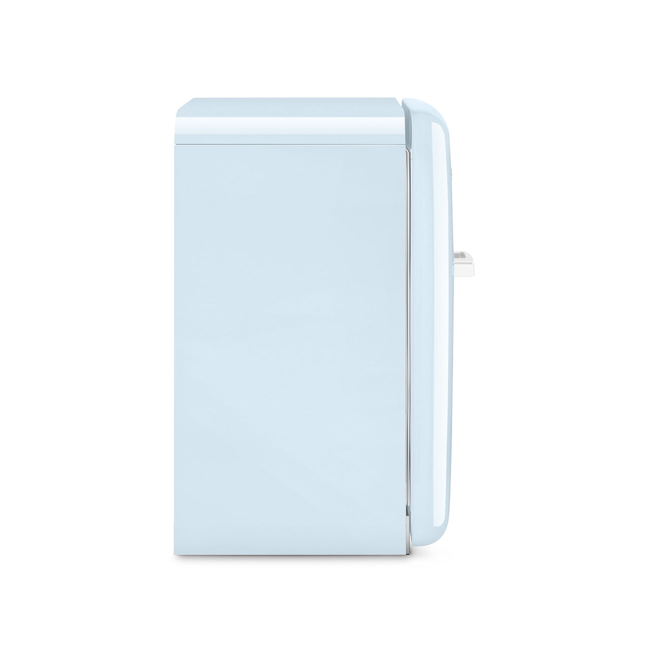 Refrigerator Retro-style Pastel blue Glossy