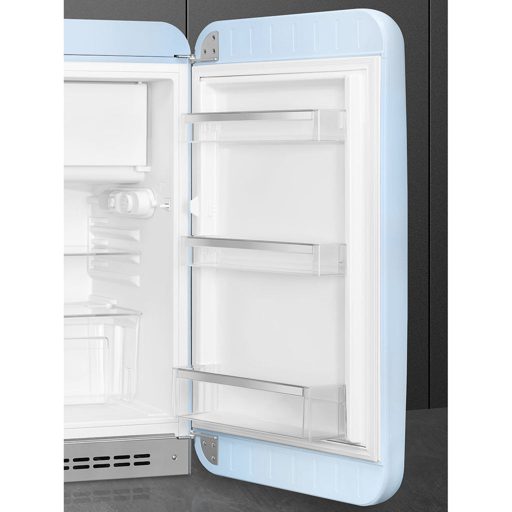 Refrigerator Retro-style Pastel blue Glossy