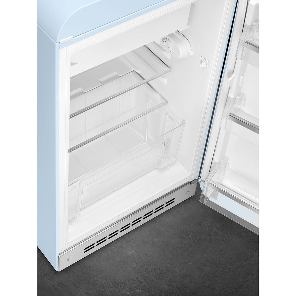 Refrigerator Retro-style Pastel blue Glossy