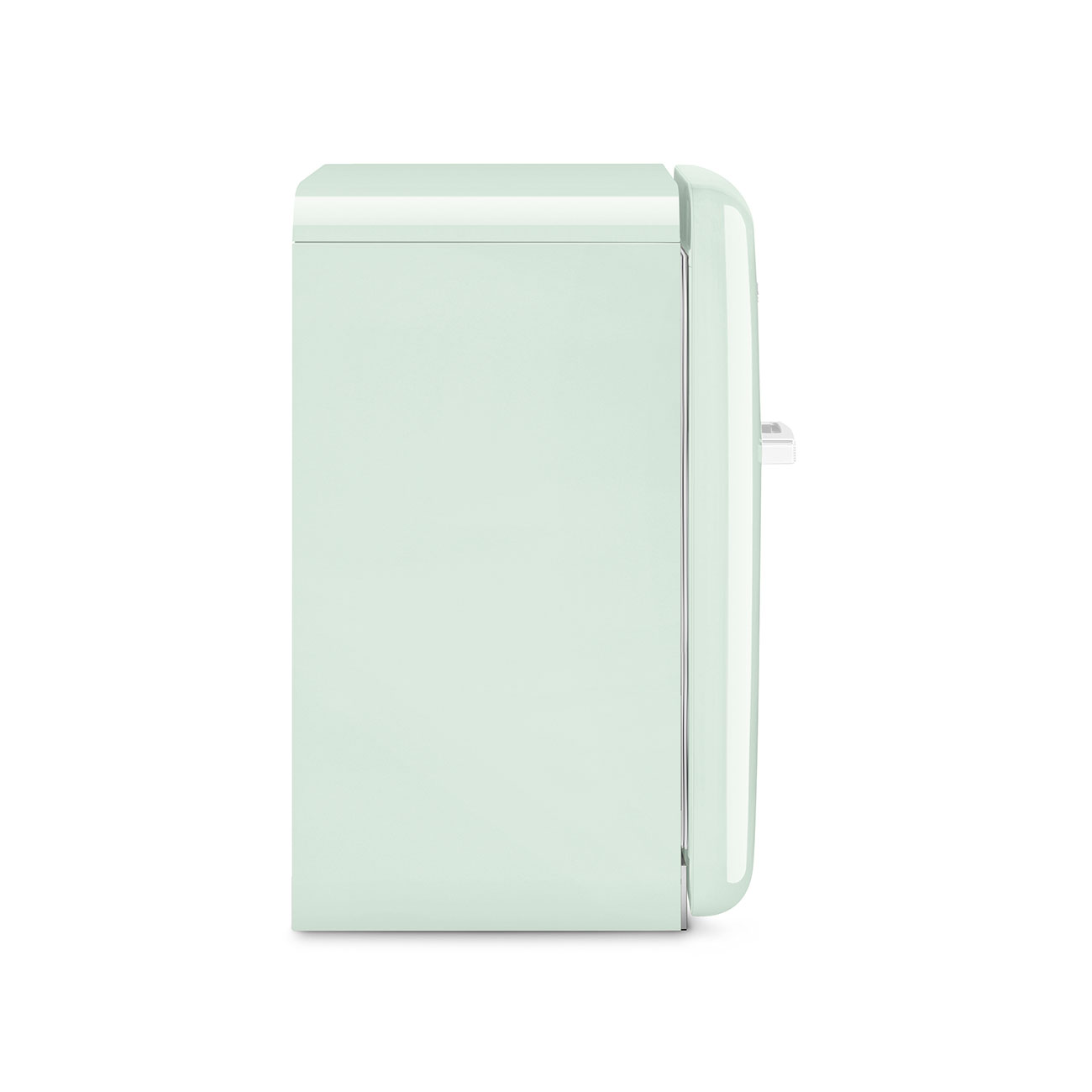 Refrigerator Retro-style Pastel green Glossy