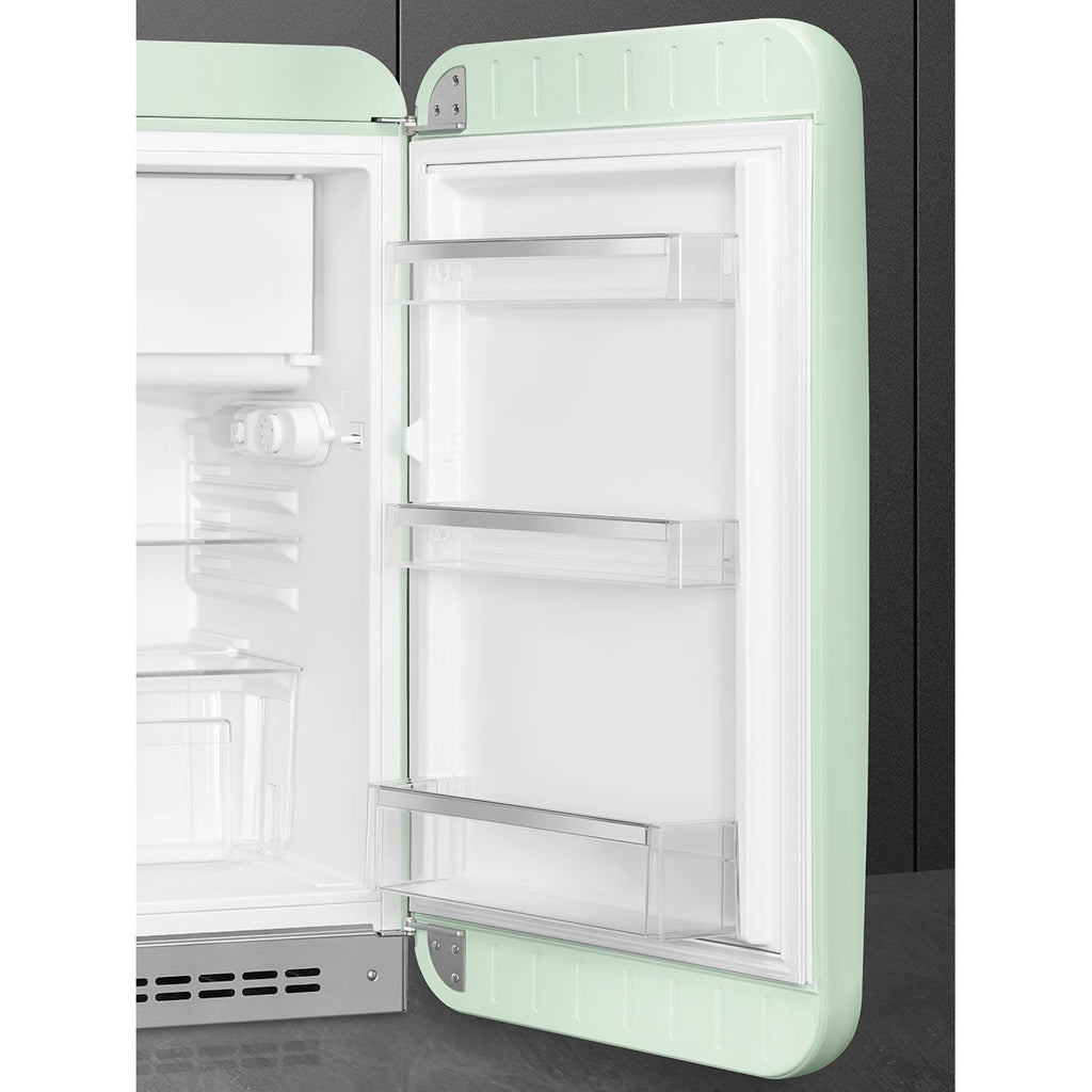 Refrigerator Retro-style Pastel green Glossy