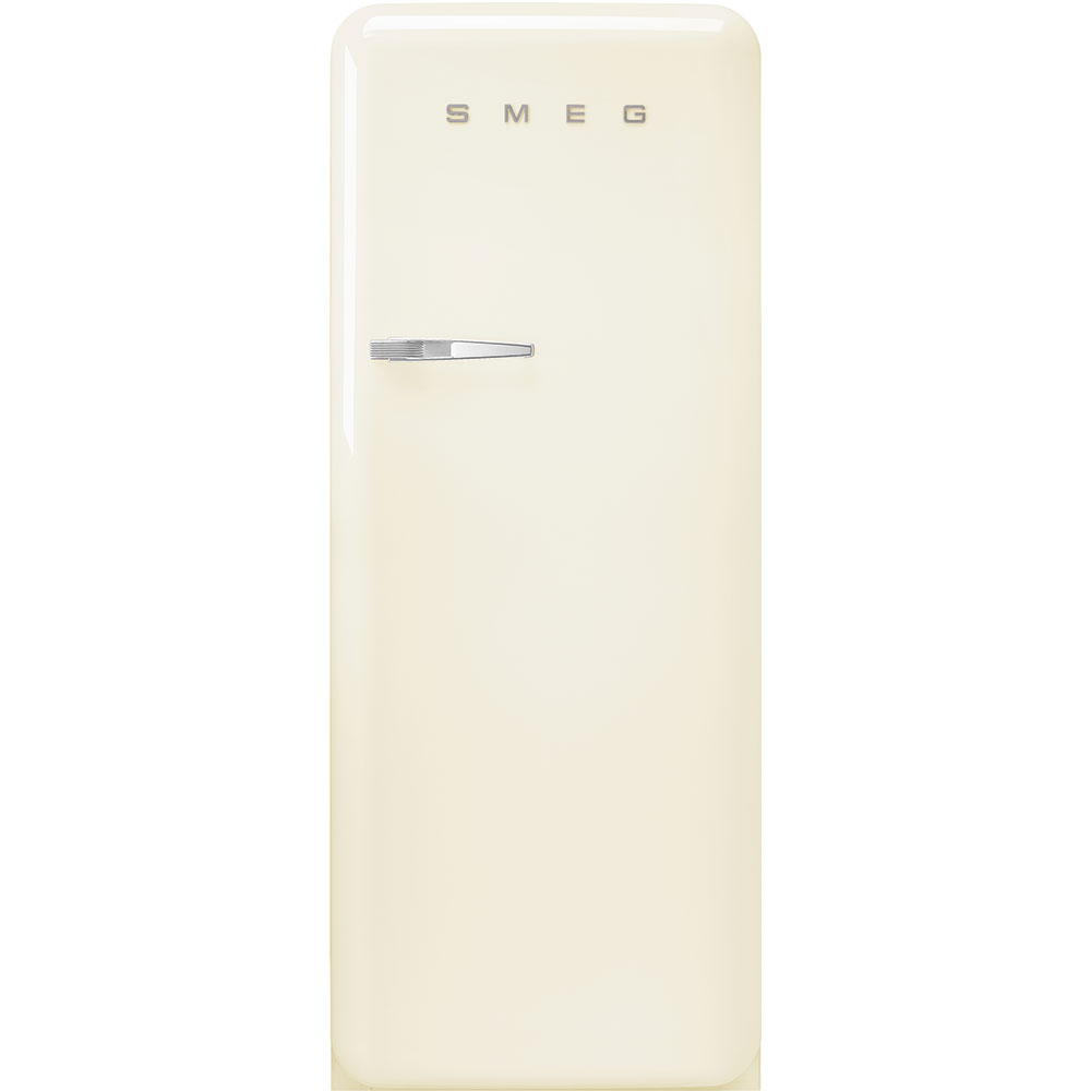 Refrigerator Retro-style Cream Glossy