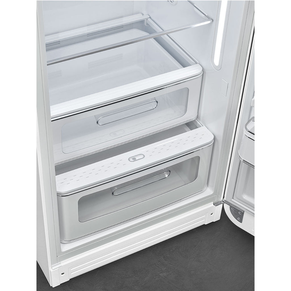 Refrigerator Retro-style Matte white Matte