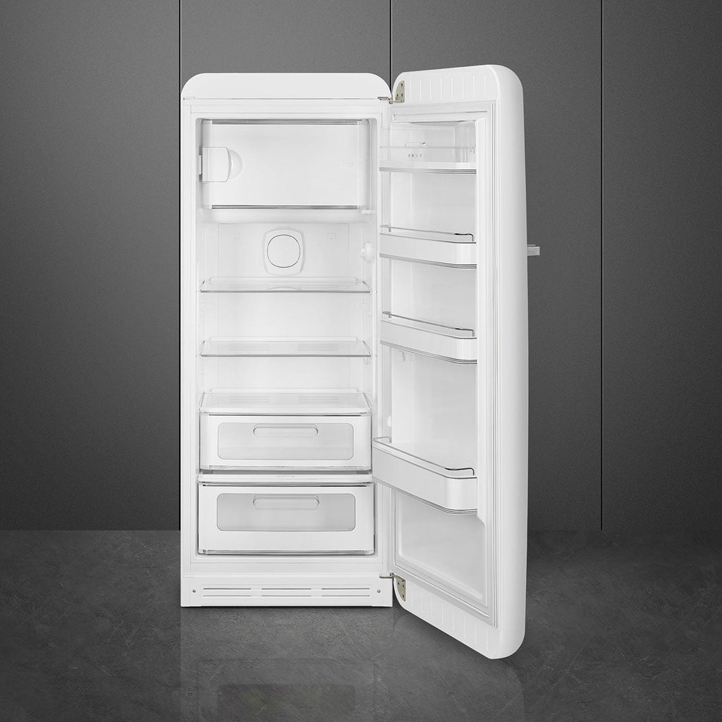 Refrigerator Retro-style Matte white Matte
