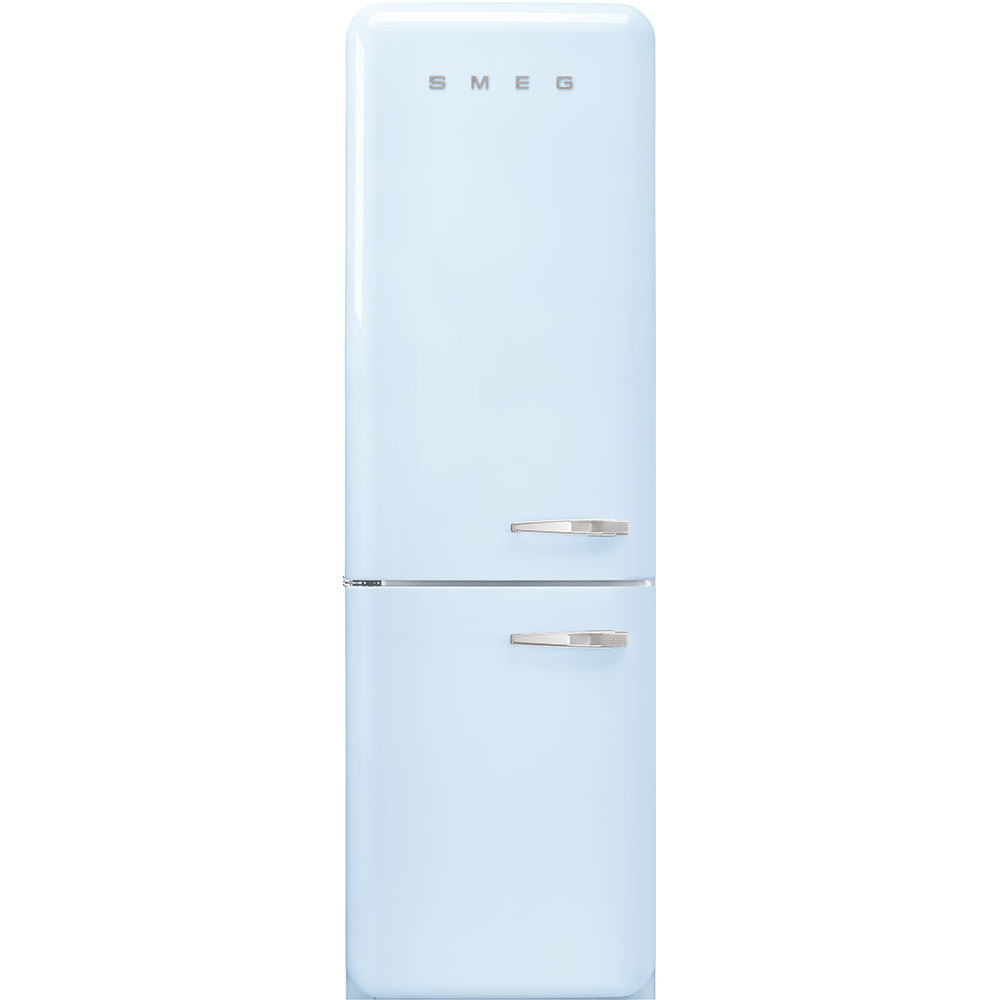 Refrigerator Retro-style Pastel blue Glossy