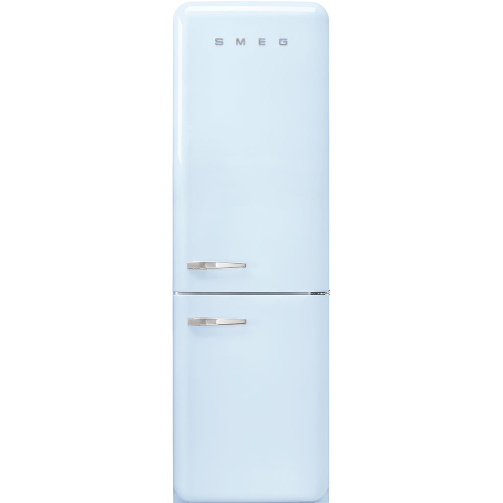 Refrigerator Retro-style Pastel blue Glossy