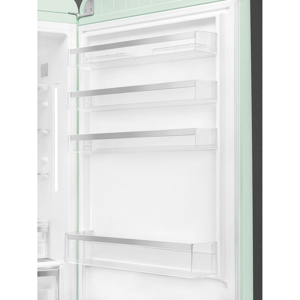 Refrigerator Retro-style Pastel green Glossy