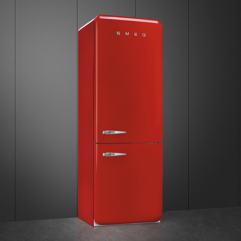 Refrigerator Retro-style Red Glossy