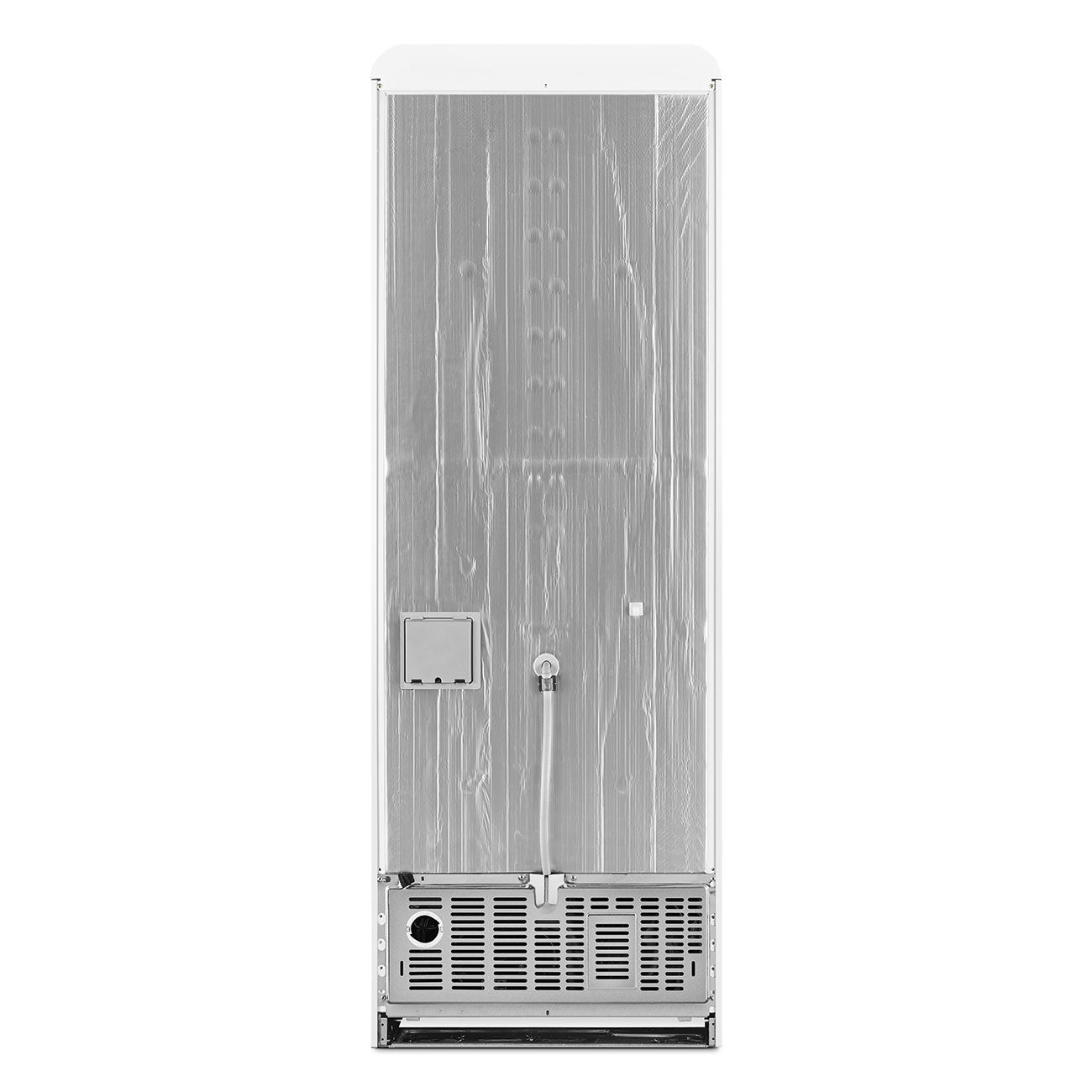 Refrigerator Retro-style White Glossy