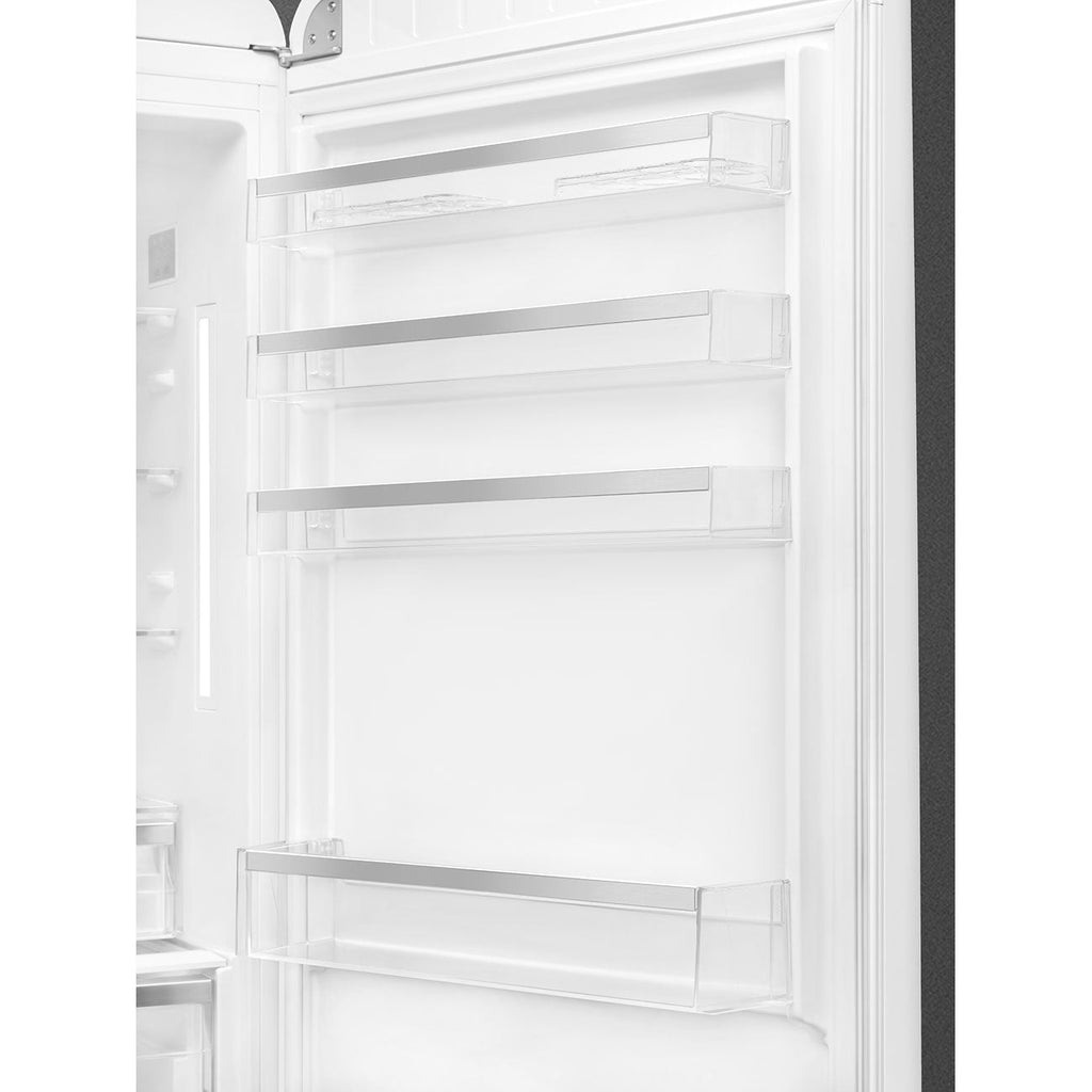 Refrigerator Retro-style White Glossy