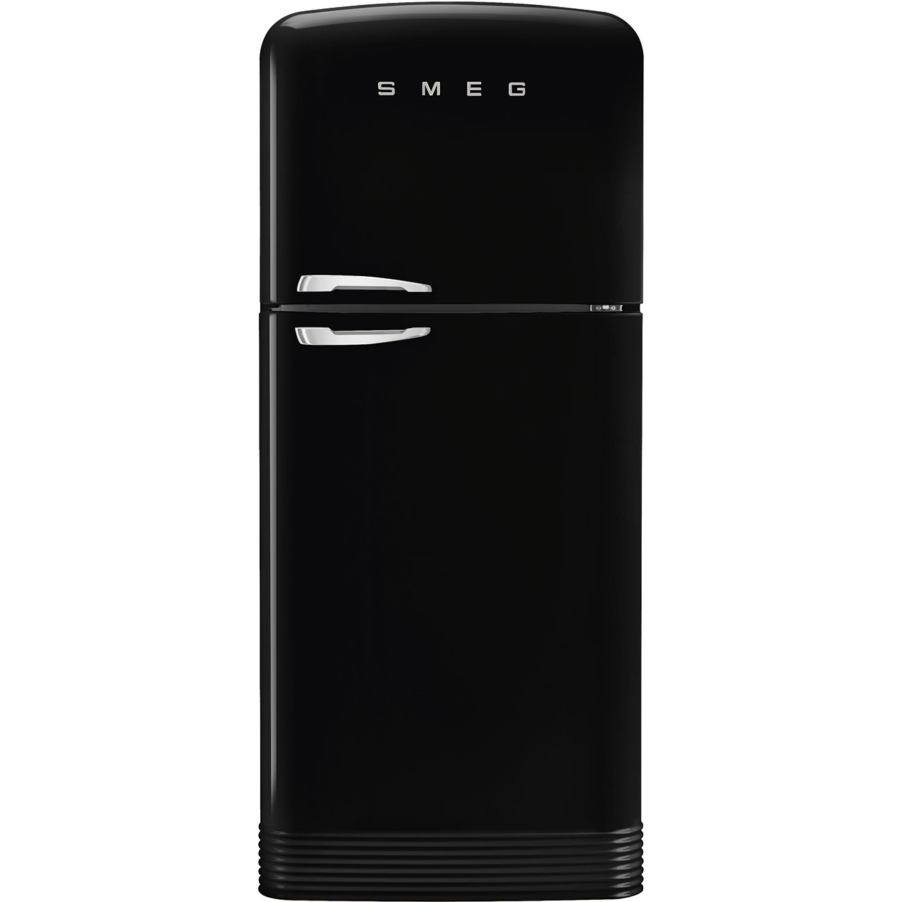 Refrigerator Retro-style Black Glossy