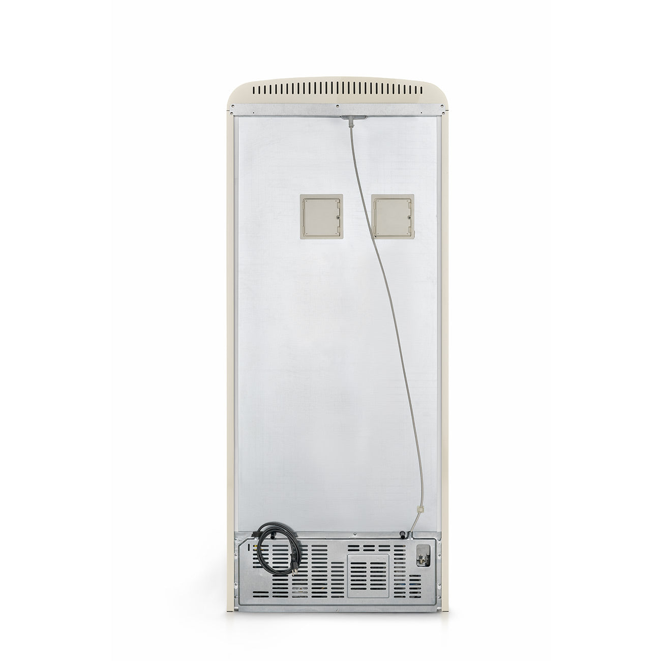 Refrigerator Retro-style Cream Glossy