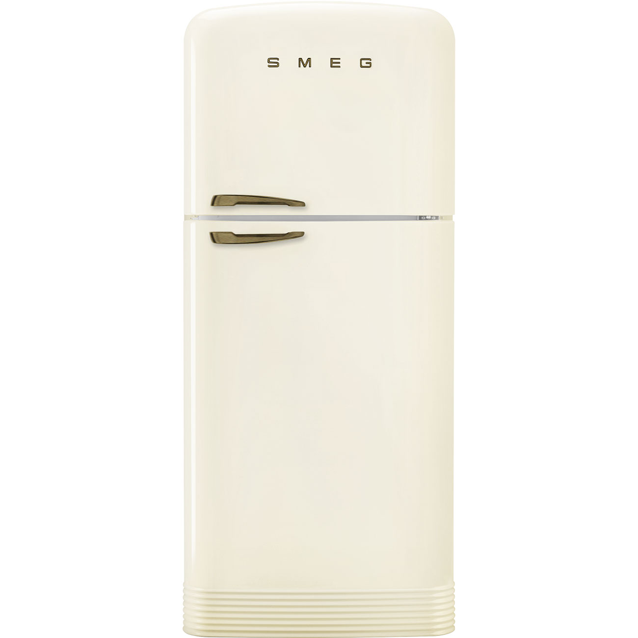 Refrigerator Retro-style Cream Glossy