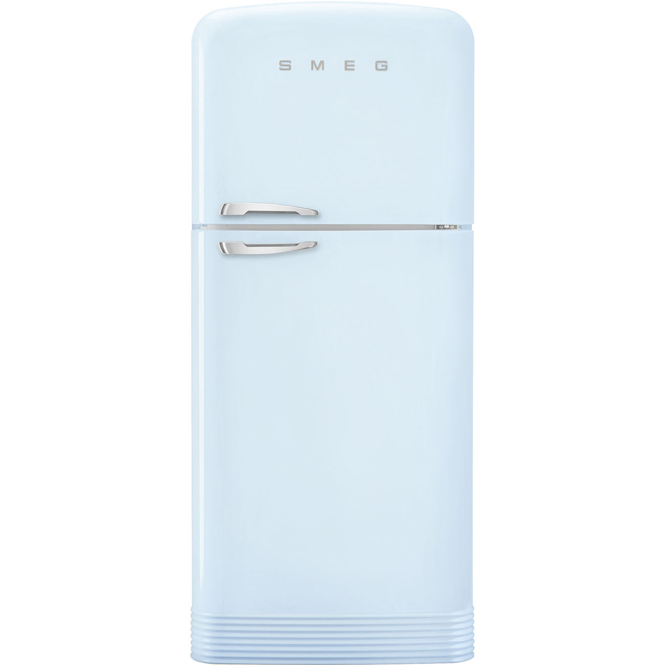 Refrigerator Retro-style Pastel blue Glossy