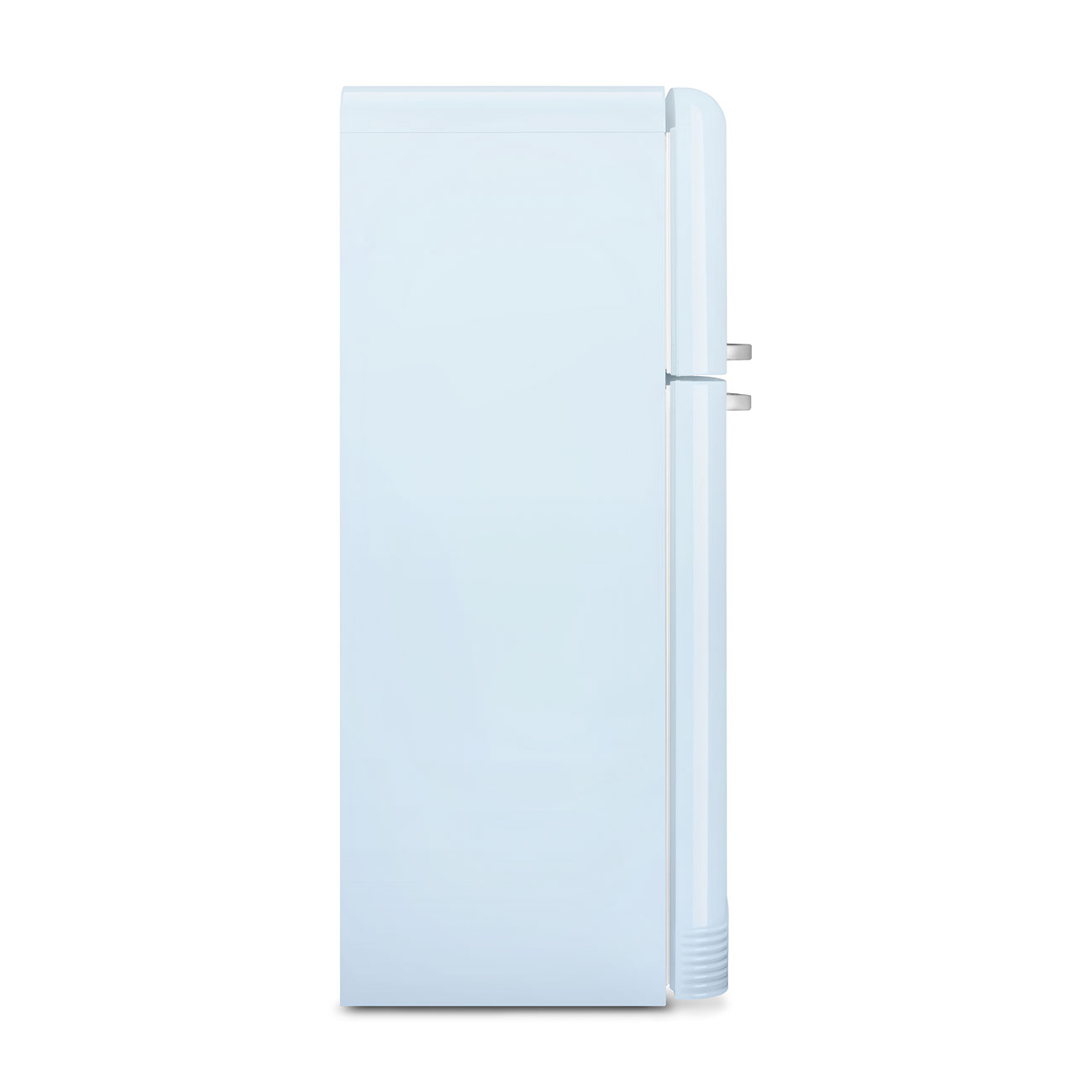 Refrigerator Retro-style Pastel blue Glossy