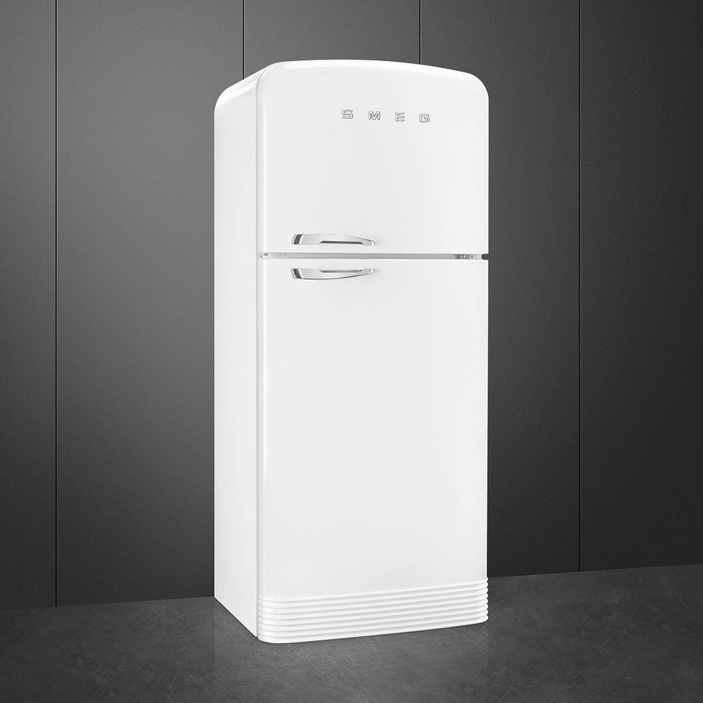 Refrigerator Retro-style White Glossy