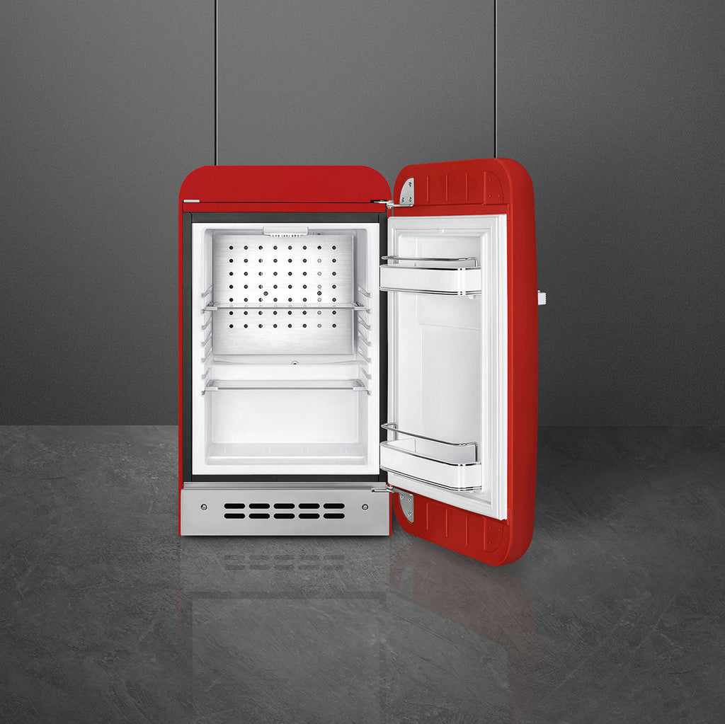 Refrigerator Retro-style Red Glossy