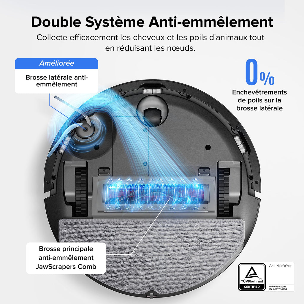 Roborock Q7 L5 robot aspirateur avec aspiration de 8 000 Pa