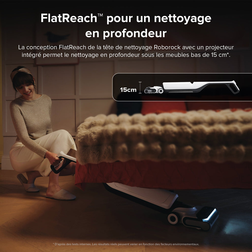 Aspirateur laveur Roborock Flexi Pro