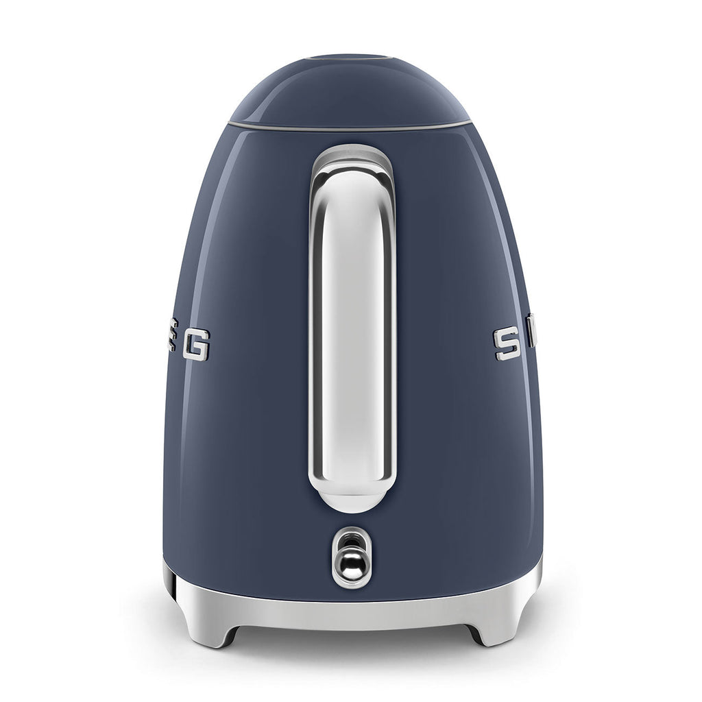 Electric Kettle Retro-style Navy Blue Glossy