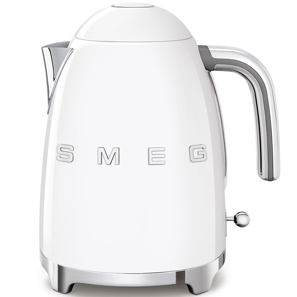 Electric Kettle Retro-style White Glossy