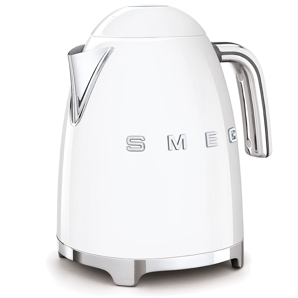Electric Kettle Retro-style White Glossy