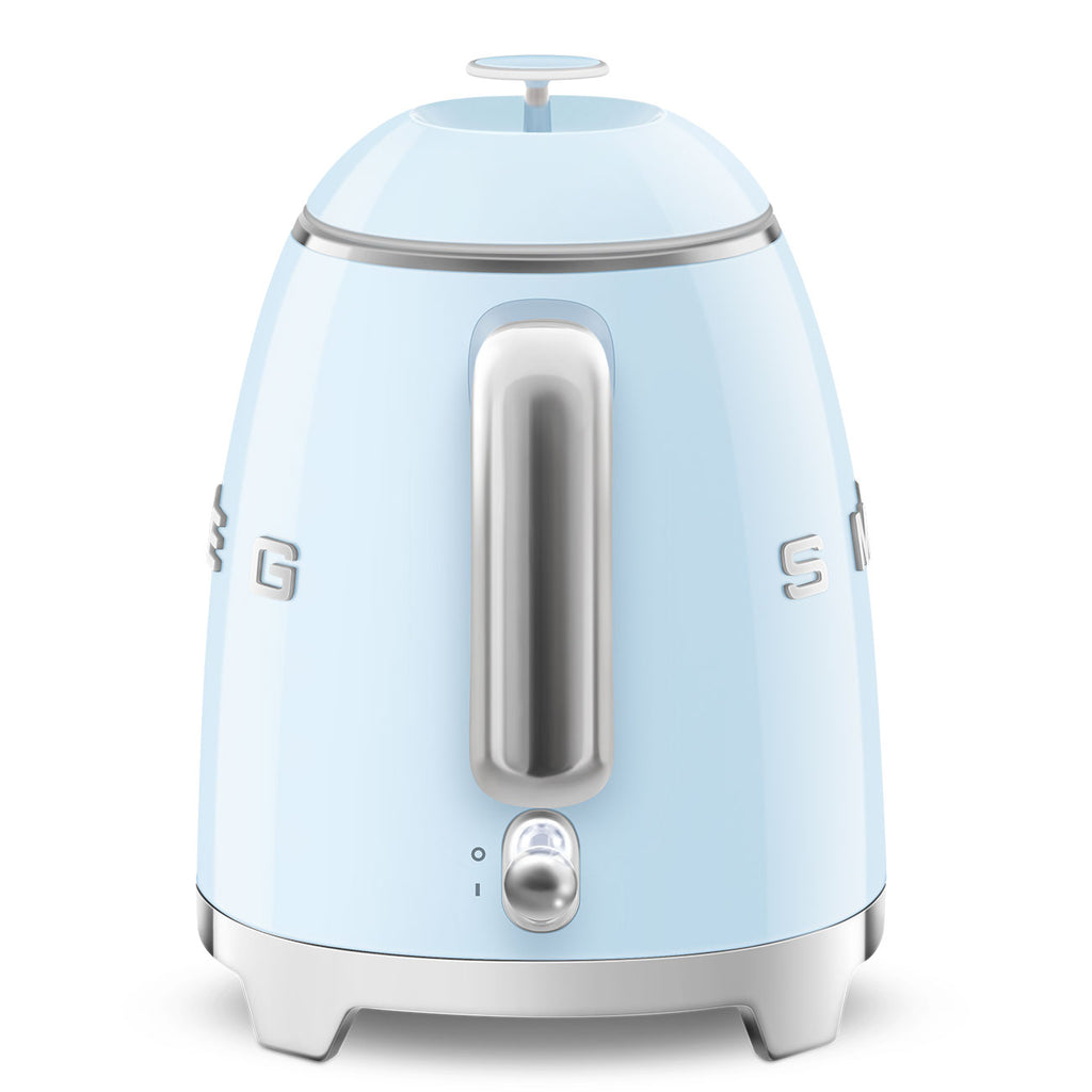 Electric Kettle Retro-style Pastel blue Glossy