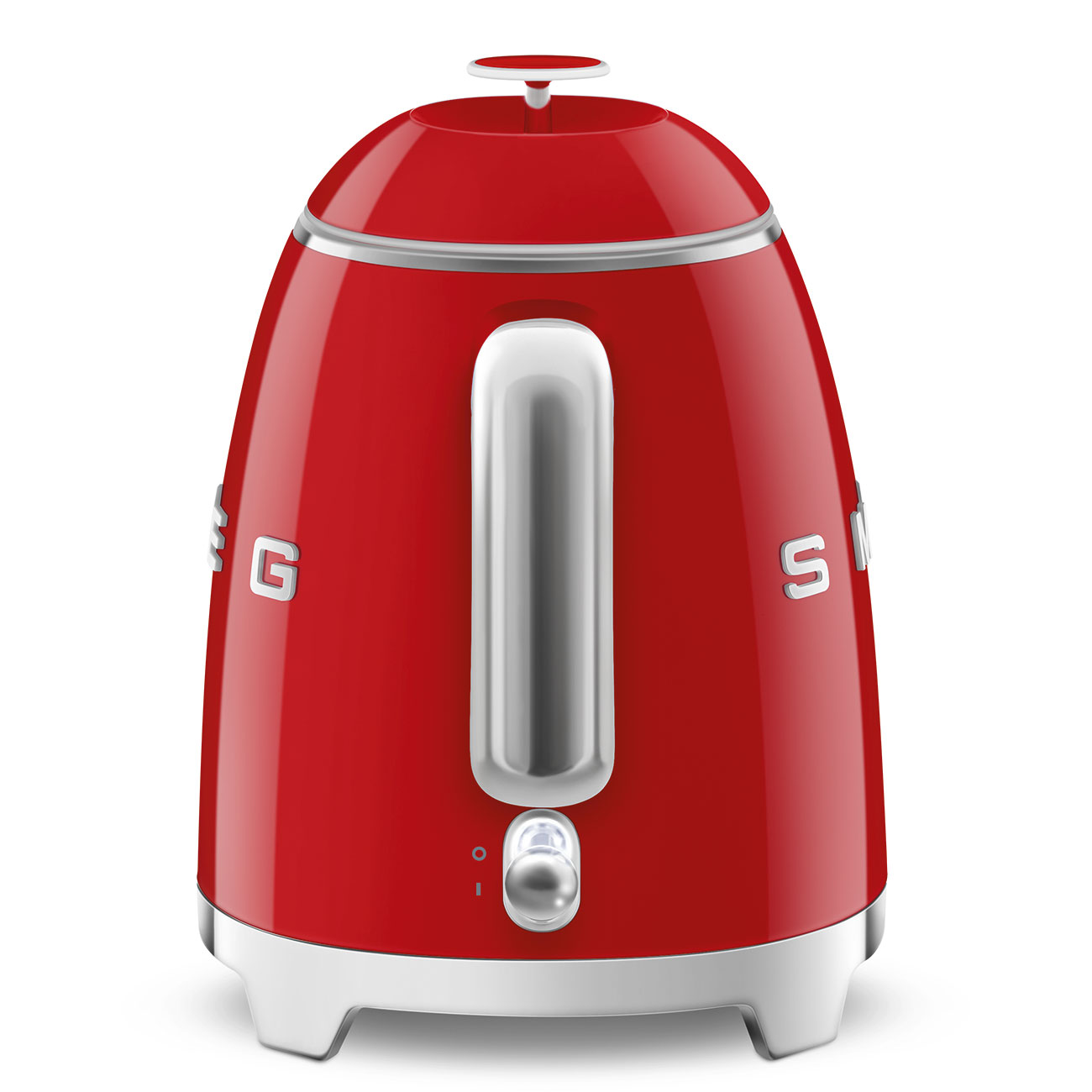 Electric Kettle Retro-style Red Glossy